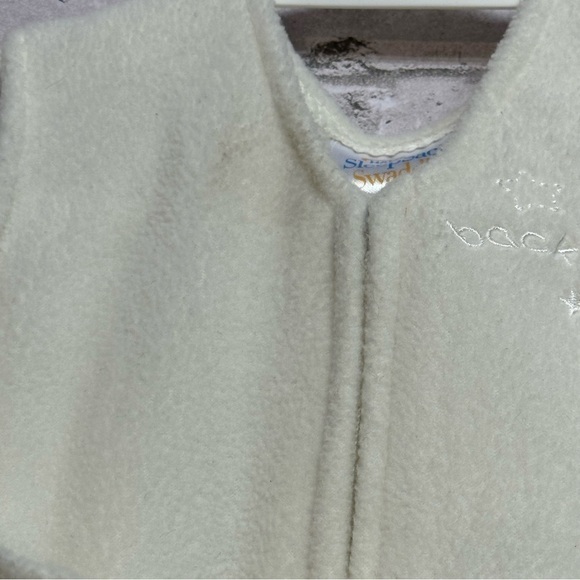 Halo SleepSack Swaddle Newborn Embordered "Sweet Dreams" Cream Up to 3 Months - Picture 3 of 15